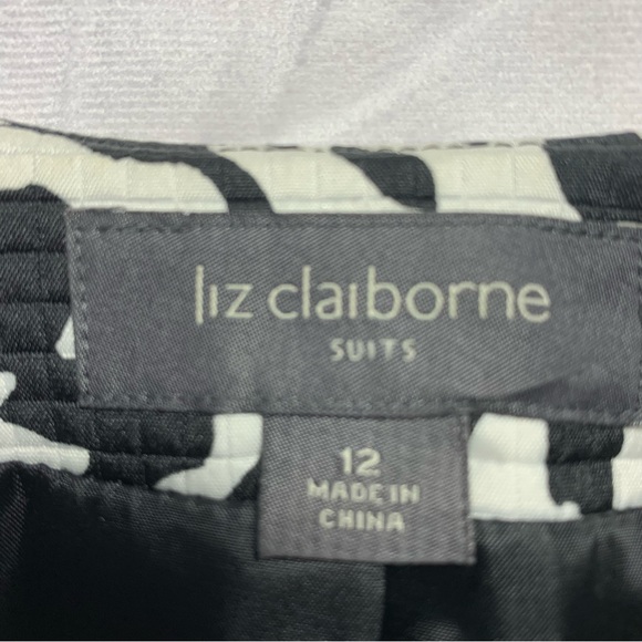 Liz Claiborne Animal Print Blazer/Jacket Size 12 - Picture 6 of 15